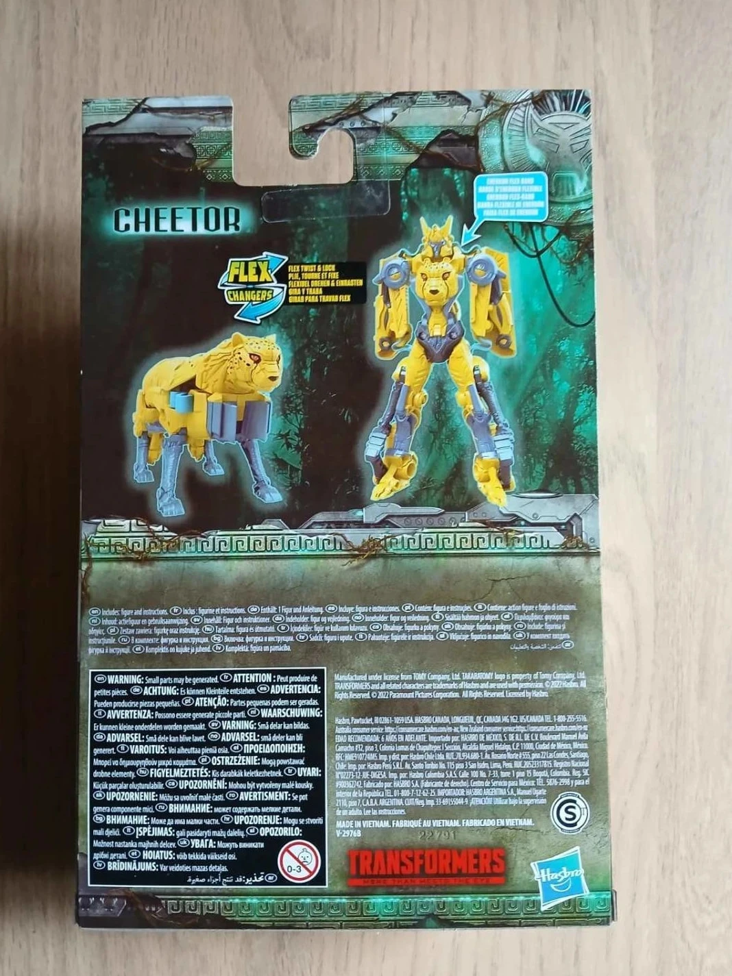 Figura Transformers Cheetor Rise of the Beasts Flex Changers – photo 2